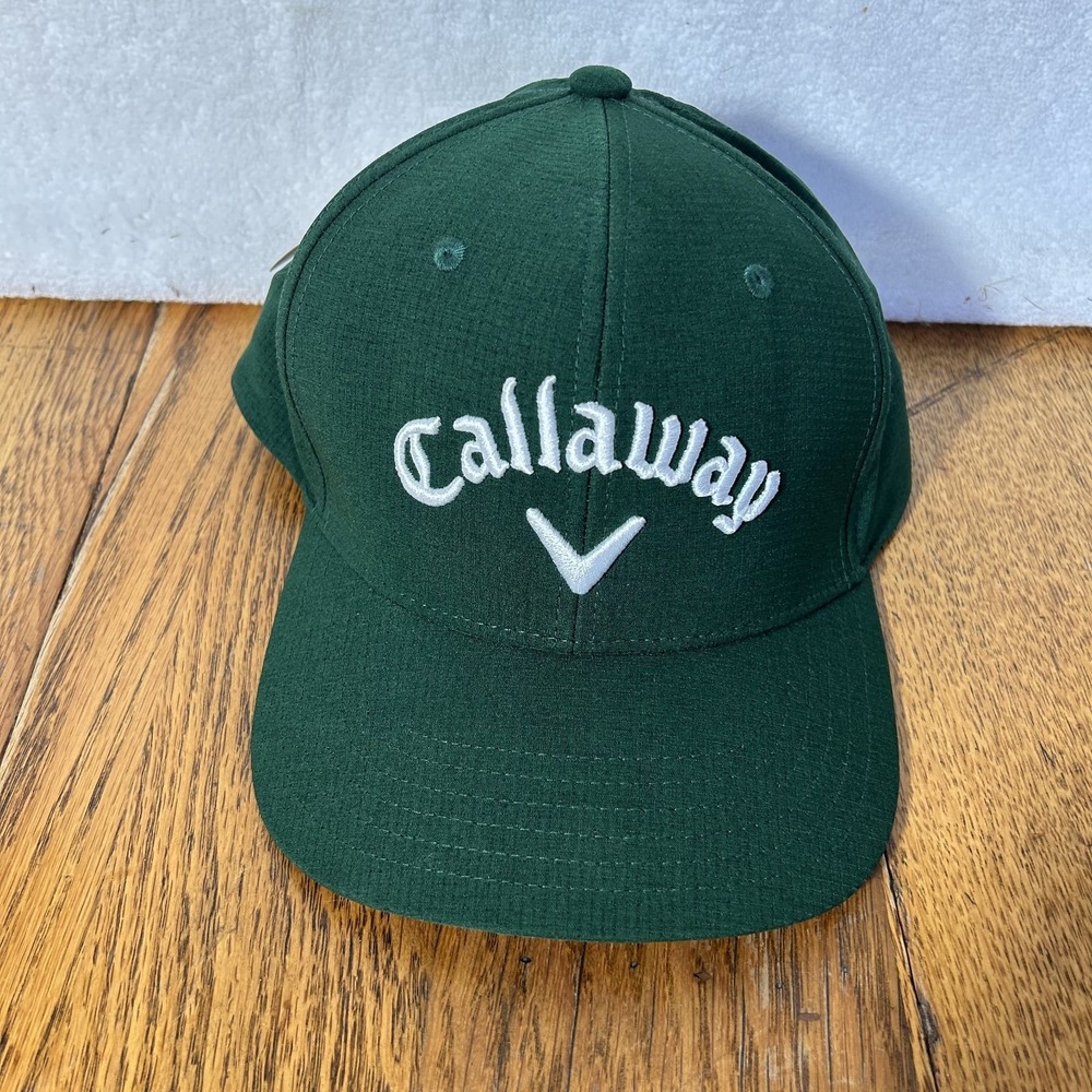 Callaway Mens Adjustable Green Performance Pro Golf Hat
